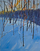 Landscape painting by Tom Maakestad available from Groveland Gallery, Minneapolis, Minnesota, January 2023, 011623