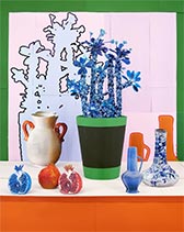 Artwork by Daniel Gordon on exhibition at Kasmin Gallery in New York, April 27 - June 3, 2023, 050223
