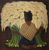 Painting by Diego Rivera on exhibition at Crystal Bridges in Bentonville, Arkansas, March 11 - July 31, 2023, 053123
