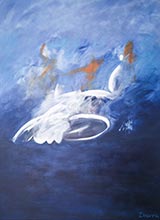 Artwork by Elizabeth Ibarra on exhibition at Simchowitz Gallery in Los Angeles, CA, April 29 - May 27, 2023, 050823