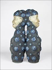 Artwork by George Rodriguez on exhibition at Foster White Gallery in Seattle, WA, April 2023, 040523