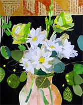 Artwork by Lisa Snow Lady on exhibition at Harris Harvey Gallery in Seattle, WA, June 1 - July 1, 2023, 053123