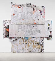 Artwork by Mark Bradford in a major exhibition at Hauser and Wirth in New York, April 13 - July 28, 2023, 050823