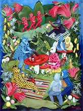 Painting by Stacey Rozich on exhibition at Koplin Del Rio Gallery in Seattle, WA, April 29 - June 3, 2023, 042723