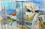 Artist Neil Brooks painting in Southern California