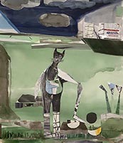 Artwork by Alexandra Rozenman available from Gallery 360 in Minneapolis, Minnesota, February 2023, 091523