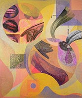 Artwork by Alisa Henriquez available from David Klein Gallery in Detroit, MI, July 2023, 060823