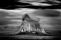 Black and white photograph by Mitch Dobrowner on exhibition at Catherine Couturier Gallery in Houston, Texas, May 13 - June 16, 2023, 060223
