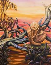 Artwork by Monika Karandi on exhibition at Anat Ebgi Fountain in Los Angeles, CA, June 3 - July 15, 2023, 060423