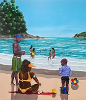 Artwork from No Martins on exhibition at Mariane Ibrahim in Chicago, September 15 - October 28, 2023, 092523