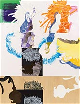 Artwork by Pia Fries on exhibition at Miles McEnery Gallery in New York, September 7 - October 21, 2023, 090323