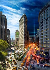 Color photograph by Stephen Wilkes on exhibition at Robert Klein Gallery in Boston, Sept 23 - November 4, 2023, 091523