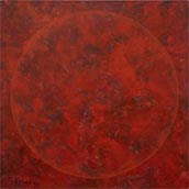 Artwork by Tomie Ohtake available from Bortolami Gallery in New York, August 2023, 071623