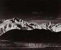 Landscape photograph by Ansel Adams for sale at Revere Auctions in St. Paul, MN, November 14, 2023, 091523