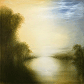 Landscape painting by Hiro Yokose on exhibition at Winston Wachter Fine Art in Seattle, WA, November 1 - December 23, 2023, 103123