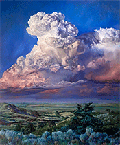 Landscape painting by Jeff Dodd available from M.A. Doran Gallery in Tulsa, Oklahoma, 121423