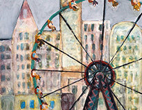 Painting by Jim N. Hill on exhibition at Archway Gallery in Houston, December 2 - January 4, 2024, 120123