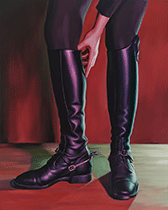 Painting by Logan Criley available from Harkawik in Los Angeles, CA, November 2023, 102323