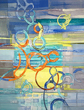 Abstract art by Mark Smith on exhibition at Craighead Green Gallery in Dallas, October 7 - November 11, 2023, 100723