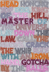 Artwork by Mel Bochner available from Opera Gallery in Aspen, CO, 110423