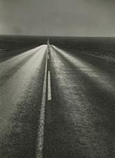 Bland and white photograph by Robert Frank on exhibition at The Museum of Fine Arts in Houston, October 8 - January 7, 2024, 100623