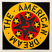 Signed Serigraph by Robert Indiana on exhibit at Pan American Art Projects in Miami, November 16 - January 6, 2024, 111623