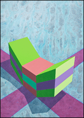 Painting by Ronald Davis available from David Richard Gallery in New York, November 2023, 102923