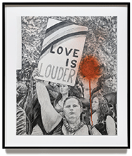 Artwork by Sam Durant on exhibition at Praz-Delavallade in Paris, September 16 - November 10, 2023, 110523