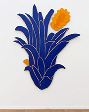 Painting by Santídio Pereira on exhibition at Perrotin in Paris, October 18 - December 12, 2024, 110522