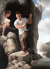 Artwork by Wes Hempel on exhibition at William Havu Gallery in Denver, October 27 - December 3, 2023, 110423