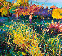 Landscape painting by Charles Basham on exhibition at Jerald Melberg Gallery in Charlotte, NC, June 28 - August 10, 2025, 070925