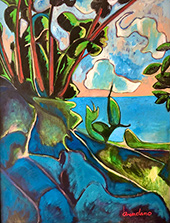 Artwork by John Andre Avendano available from Frederick Holmes and Company in Seattle, WA, July 2025, 071725