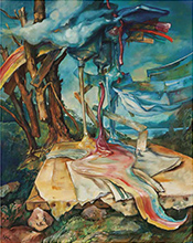 Painting by Samuel Bak on exhibition at Pucker Gallery in Boston, June 28 - August 24, 2025, 081025