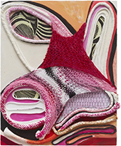 Multi media artwork by Susan Mastrangelo on exhibition at Kathryn Markel in New York, June 26 - August 8, 2025, 072025