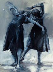 Painting by Allen Bentley on exhibition at Bridgette Mayer Gallery in Philadelphia, Pennsylvania, September 2 - October 25, 2025, 090225