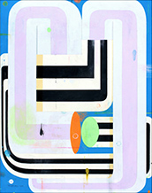 Abstract art by Deborah Zlotsky on exhibition at Kathryn Markel in New York, September 4 - October 11, 2025, 083125