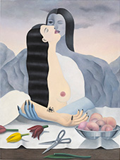Painting by GaHee Park on exhibition at Jessica Silverman in San Francisco, September 11 - October 25, 2025, 090725