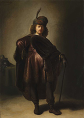 Painting by Isaac de Jouderville ca. 1631 on exhibition at Norton Museum of Art in West Palm Beach, Florida, through March 29, 2026, 102925