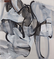 Abstract painting by Liliane Tomasko on exhibition at Nino Mier Gallery in Tribeca New York, September 3 - October 18, 2025, 082725