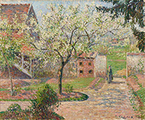 Camille Pissarro painting on exhibition at Denver Art Museum in Denver, Colorado, October 26 - February 8, 2026, 112325