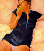 Painting by Corri-Lynn Tetz on exhibition at 12.26 Dallas Gallery in Dallas, Texas October 25 - December 6, 2025, 110425