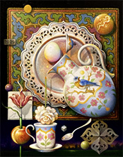 Guy Robinson Still life painting on exhibition at Spalding Nix Fine Art in Atlanta Georgia November 21 - January 16 2026 112425