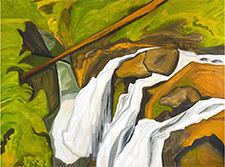 Landscape paintings by Hart James on exhibition at Harris Harvey Gallery in Seattle, WA, November 6 - 29, 2025, 110325