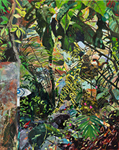 Painting by Maia Cruz Palileo on exhibition at Monique Meloche Gallery in Chicago, November 14 - January 10, 2026, 111425