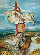 Painting by Samuel Bak on exhibition at Pucker Gallery in Boston, Oct 25 - December 7, 2025, 11155