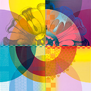 Screenprint by Susan Goldman on exhibition at Galerie Myrtis in Baltimore, Maryland, Nov 8 - January 17, 2026, 111525