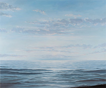 Victoria Adams seascape painting in Women of the Pacific Northwest at Asheville Art Museum in Asheville North Carolina November 21 - May 17 2026 120325