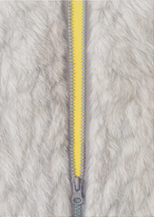 Zipper painting by Victoria Gitman on exhibition at François Ghebaly in Los Angeles, November 1 - 29, 2025, 110825