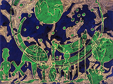 Bo Joseph painting on exhibition at SLAG and RX in Chelsea NYC February 19 to March 28 2026 012226