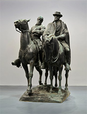 Confederate statue in Monuments at Geffen Contemporary the Museum of Contemporary Art in Los Angeles October 23 to May 3 2026 012326